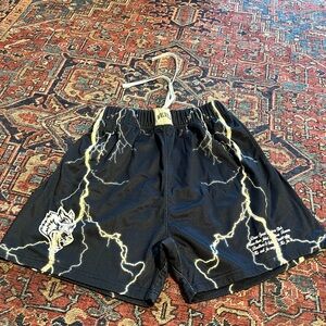 Darc Sport Black Lightning Athletic Shorts